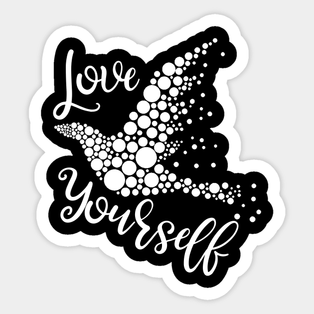 Love Yourself Sticker by MisterMash